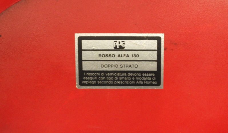 ALFA ROMEO SPIDER 1600 III^SERIE ”AERODINAMICA” – ISCRITTA ASI – SUPERCONDIZIONI (1989)