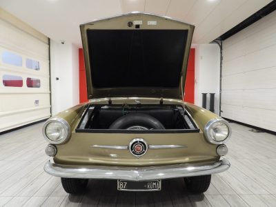 FIAT 600 D 767cc SPIDER VIGNALE 2+2 CON HARD TOP (1965) 26