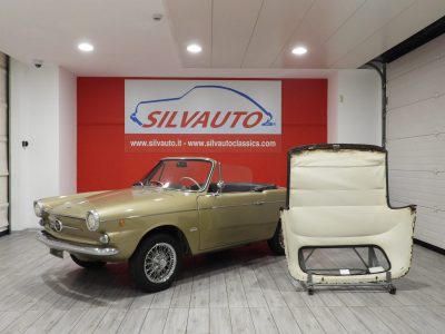 FIAT 600 D 767cc SPIDER VIGNALE 2+2 CON HARD TOP (1965) 43