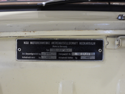 NSU PRINZ III (30) – LIBRETTO A PAGINE (1961) 39