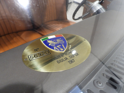 ALFA ROMEO GIULIA SUPER TIPO 105.26 ”BOLLINO ORO” (1967) 33