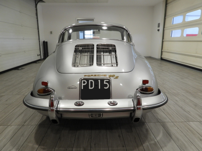 PORSCHE 356 B T6 COUPE’ 1600 S90 BI-GRIGLIA (1963) 4