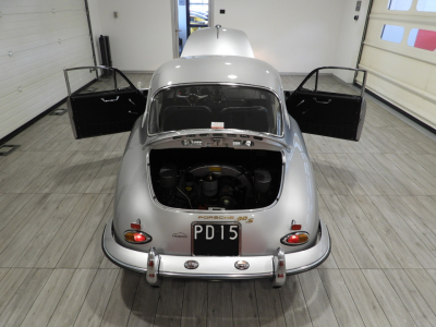 PORSCHE 356 B T6 COUPE’ 1600 S90 BI-GRIGLIA (1963) 44