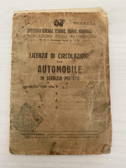 BUGATTI TYPE 44 3000cc 8 CILINDRI TORPEDO CARROZZATA GHIA TORINO (1929) 44
